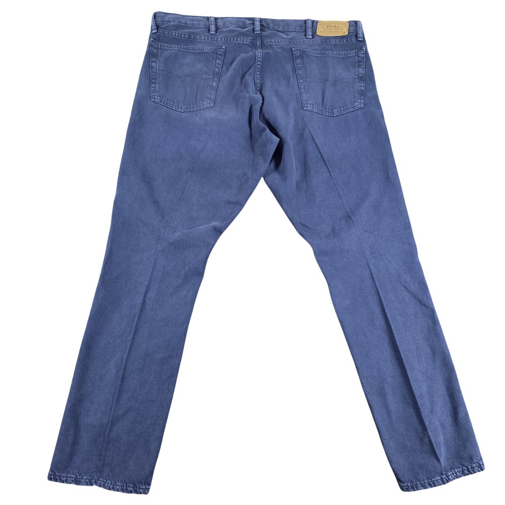 Polo Ralph Lauren Sullivan Slim Jeans Mens 40x32 Blue Dark Wash Denim Pants - Picture 5 of 10